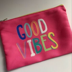 🖤3/$15 Travel Babes | Good Vibes Make Up / Travel Insert